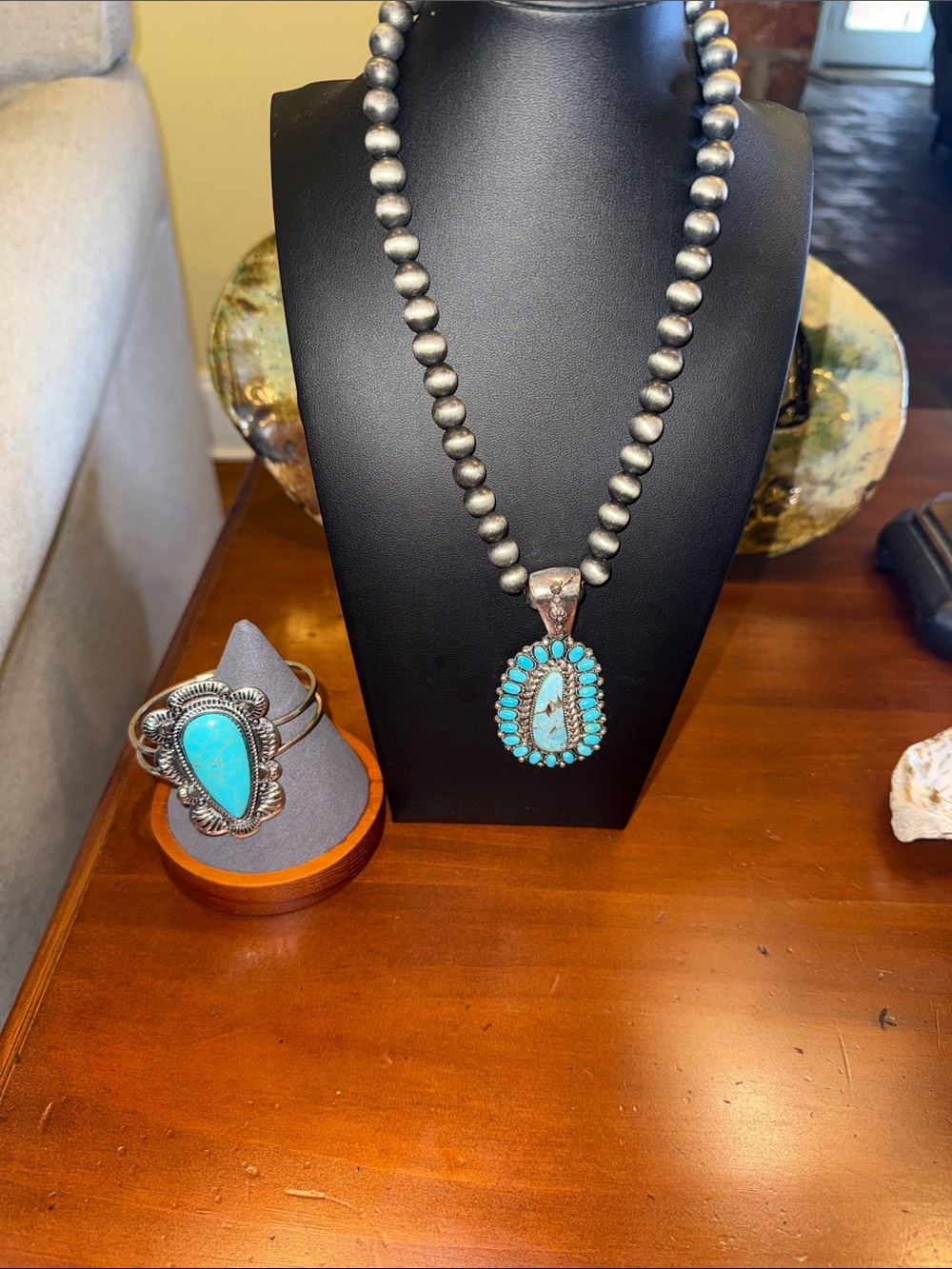 Western Necklace and Hinge Bracelet
